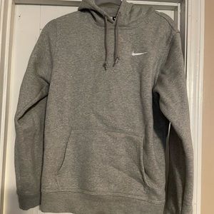 Gray Nike hoodie